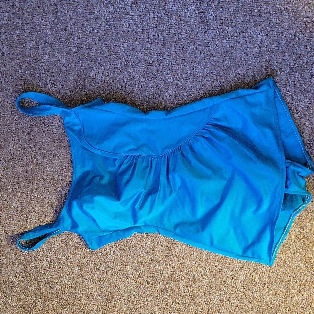 vintage  60's Robby Len Fashions Ruched One Piece Bathing Suit